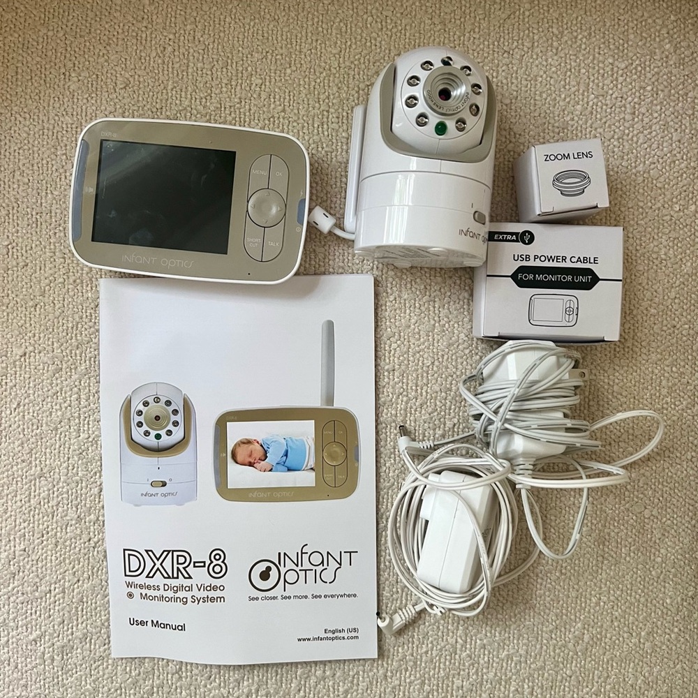 Infant optics Dxr-8 baby monitor